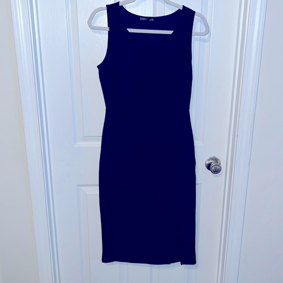 Dark Navy Blue Dress NWOT - Picture 1 of 4